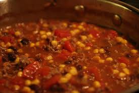 Rosy Chili And Beef Soup -Beefy Chili Starters